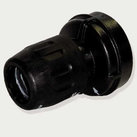 Transair Tubing Fitting, Polyamide, Black 6666 40 63