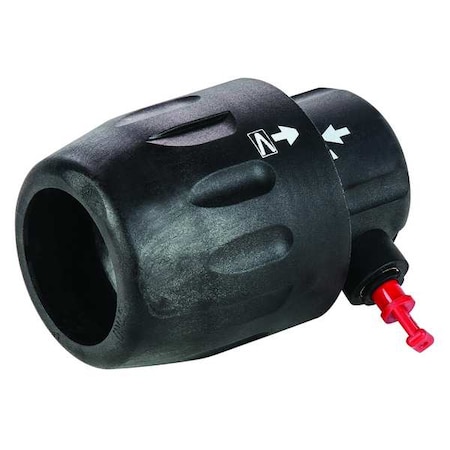 Transair End Cap, Polyamide, Black 6625 25 00