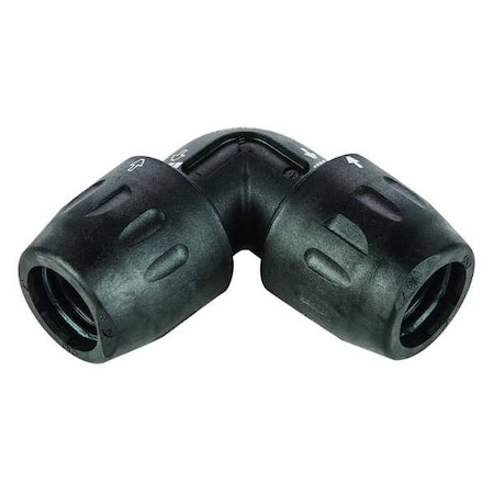 Transair 90 Degree Elbow, Polyamide, Black 6602 17 00