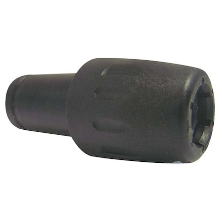 Transair Tubing Fitting, Polyamide, Black 6666 17 25