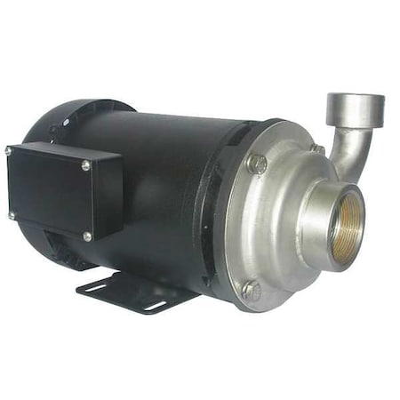 DAYTON Pump, 1 1/2 HP, 208-230/460 Volt 4JMX5