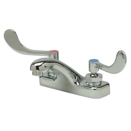 Zurn Bathroom Faucet Standard Spout, Chrome, 2 Holes, Blade Handle Z81104-XL