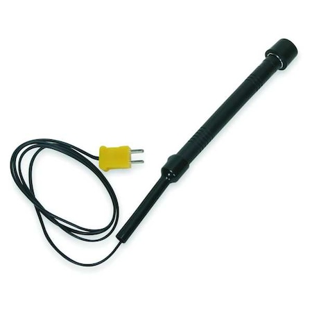 Zoro Select Temperature Probe, Mini Plug, Type K 4JPL9