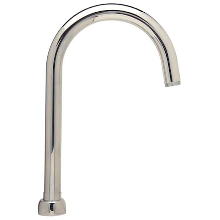 ZURN Gooseneck Spout, 9 3/8 In. G67852