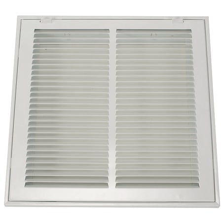 Zoro Select Filtered Return Air Grille 16.62 X 16.62, White
