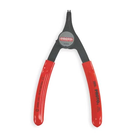 Proto Retaining Ring Pliers, 0.070In Tip, 18 Deg J385L