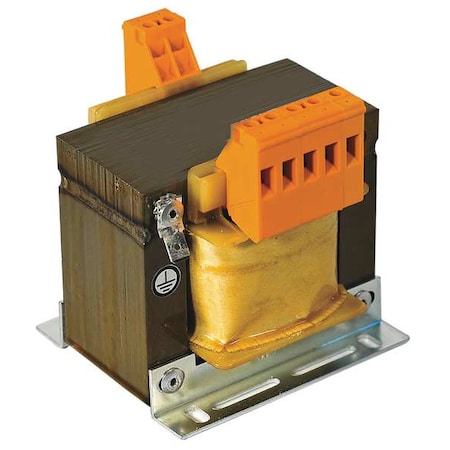 DAYTON Transformer, In 240/480V, Out 24V, 150VA 4MTP9