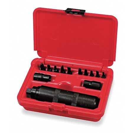 Proto 3/8" Drive Hand Impact Driver Set, SAE, 13 pcs J7099A