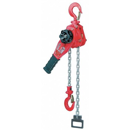 Coffing Hoists Lever Chain Hoist, 13,200 lb Load Capacity, 15 ft Hoist Lift, 1 3/4 in Hook Opening 09452W