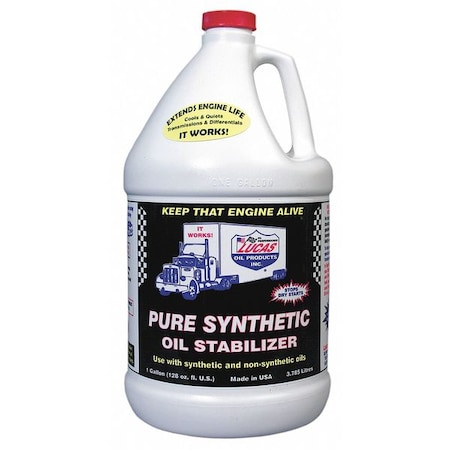 Lucas Oil Oil Stabilizer, Synthetic, 1 gal. 10131