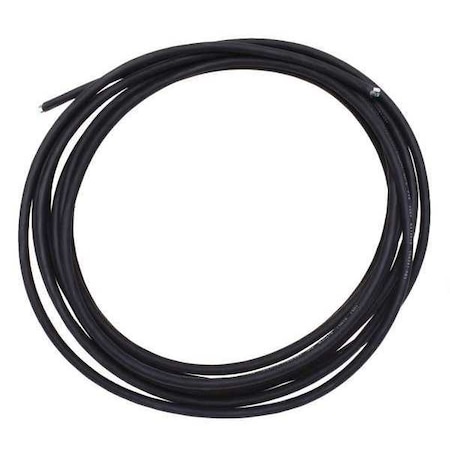 Zoro Select Portable Cord, SJOOW, 16 AWG, 3 C, Black, Rubber, Stranded, 300V, Indoor/Outdoor, 25 ft E3688