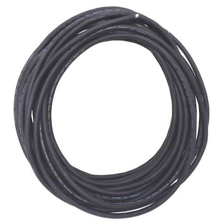 Zoro Select Portable Cord, SJOOW, 16 AWG, 3 C, Black, Rubber, Stranded, 300V, Indoor/Outdoor, 50 ft E3689
