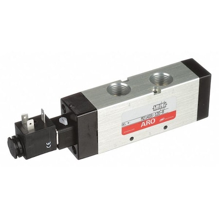 Aro Solenoid Air Control Valve, 1/2 In, 120VAC M214SS-120-A