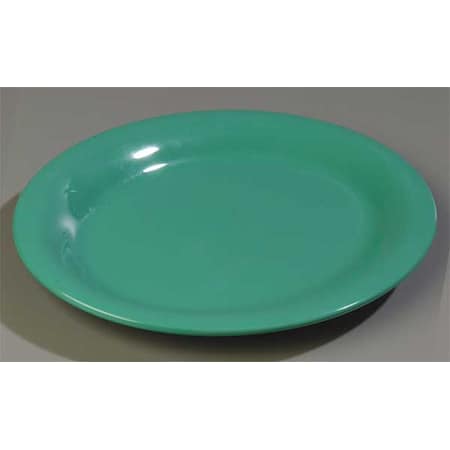 Carlisle Foodservice Round Dinner Plate, 9", Melamine, Meadow Green PK24 4300409
