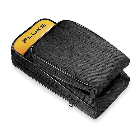 Fluke Soft Carrying Case, 2-1/2x5-1/2x10, Blk/Yl Fluke-C125