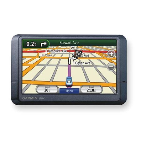 Garmin Vehicle Navigator, W 4.8 x D 0.8 In, WQVGA NUVI465T