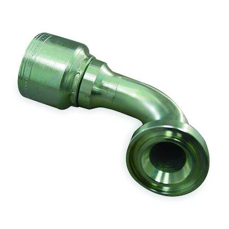 Eaton Aeroquip Flange Fitting, Crimp, 1" Hose, 1"Flange 1A16FLB16