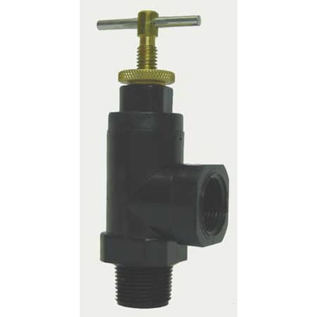 Dayton Relief Valve, 13 GPM, 3/4 NPT x 3/4 NPT 4KGZ9
