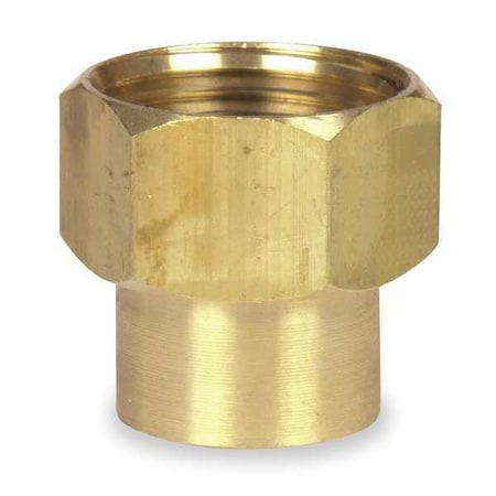 WESTWARD Hose To Pipe Adapter, Double Female 4KG85