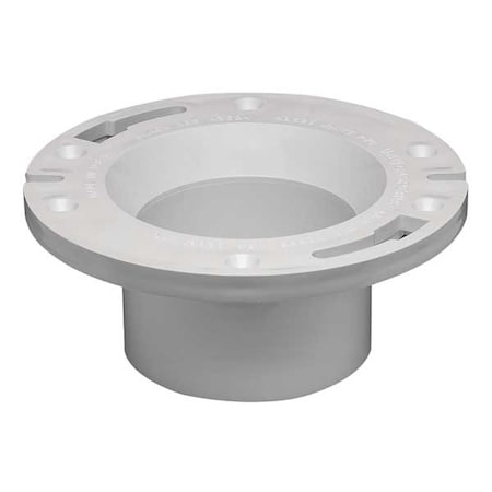 Oatey Toilet Flange, Floor, Without Test Cap 43525