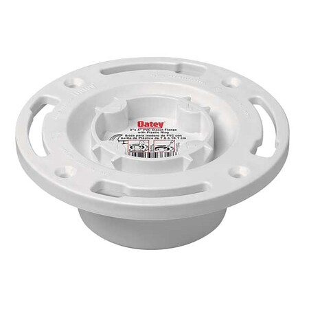 Oatey Toilet Flange, Floor, With Cap 43557