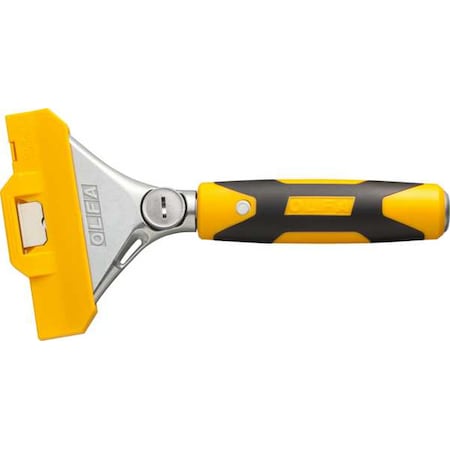 Olfa Floor Scraper, Stiff, 4", Carbon Steel XSR-200