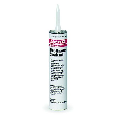 Loctite Sealant, 10.2 oz, Cartridge, Gray, Polyurethane Base 223407