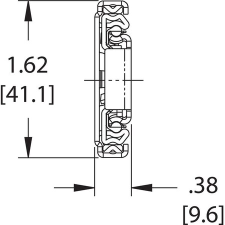 Accuride Drawer Slide Bracket Mount 3 4 Ext Soft Close Pk2 1