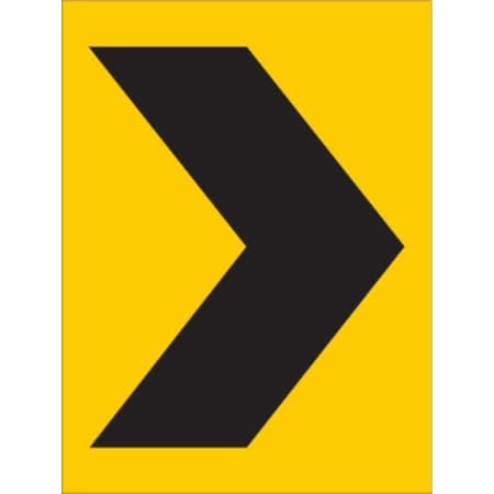 Brady Traffic Sign, 24 in Height, 18" Width, Aluminum, Rectangle, No Text 113291