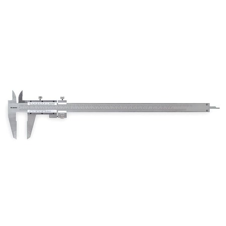 Westward Vernier Caliper, 0-12 In, 2.5 In D 4KU76