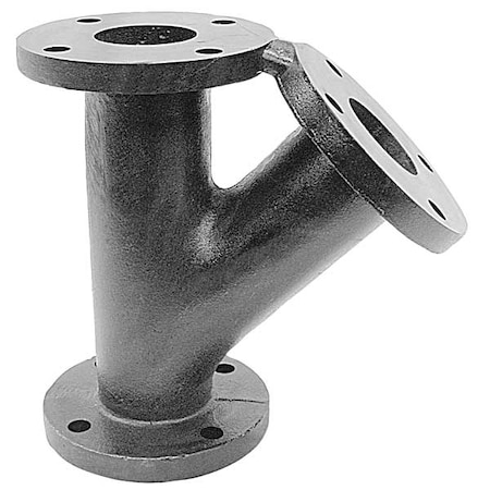 Anvil Wye Wye, 3" Pipe, Flanged, Cast Iron, Class 125 0306050402