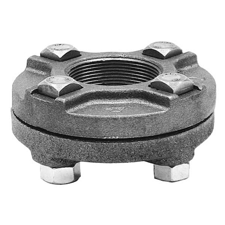 Anvil Union Flange Union, 3/4" Pipe, Flanged, Cast Iron, Class 125 0308300409