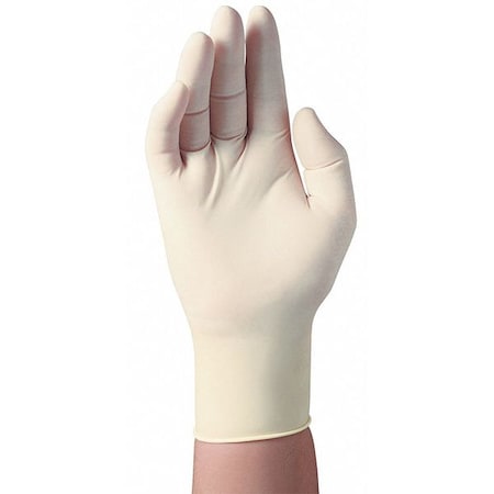Kimberly-Clark Disposable Gloves, 6.50 mil Palm, Powder-Free, XS, 100 PK, Natural 57