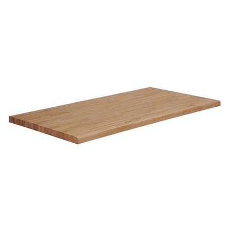 Zoro Select Workbench Top, Butcher Block, 96x30, Radius 4KYY9