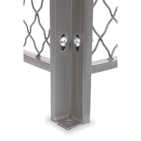 Folding Guard Corner Post, 1-1/4 In x 1-1/4 In x 10 ft PC-10 | Zoro