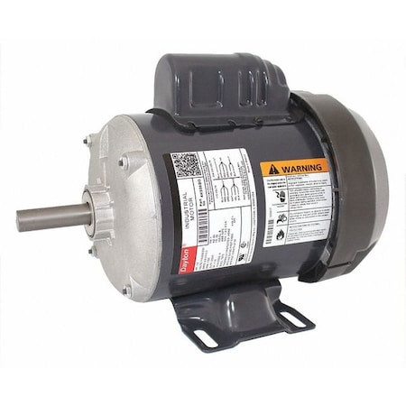 Dayton Capacitor-Start General Purpose Motor, 1/3 hp HP, 115/208-230V AC Voltage, 56 Frame 4K936
