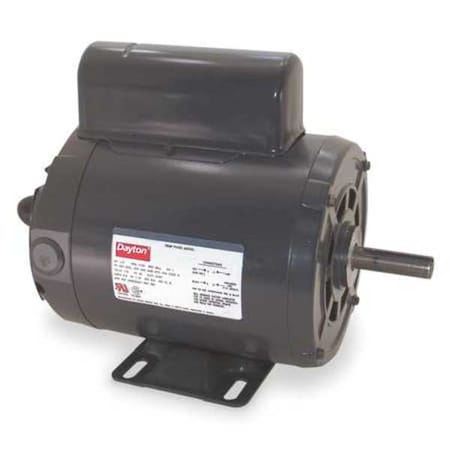 Dayton Tool Motor, 2-Shaft, 3/4hp, 1750rpm, 115/230 4K144BB