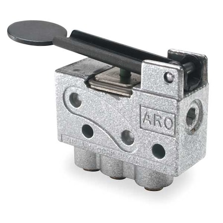 Aro Manual Air Control Valve, 3-Way, 5/32 in 201-2-C