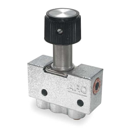 Aro Manual Air Control Valve, 3-Way, 5/32 in 224-2-C