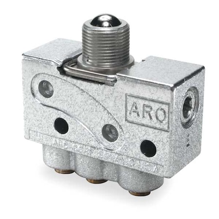 Aro Manual Air Control Valve, 3-Way, 5/32 in 212-2-C