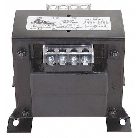 Acme Electric Control Transformer, 350 VA, 55 Degrees C, 24 V AC, 120 V AC, 240 V AC CE010350