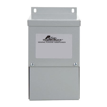 Acme Electric Buck Boost Transformer, 50 VA, NEMA 3R, 12/24V AC, 120/240V AC T181047