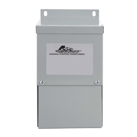 Acme Electric Buck Boost Transformer, 150 VA, NEMA 3R, 12/24V AC, 120/240V AC T181049