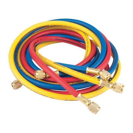 Imperial Manifold Hose Set, 72 In, Red, Yellow, Blue 806-MRS