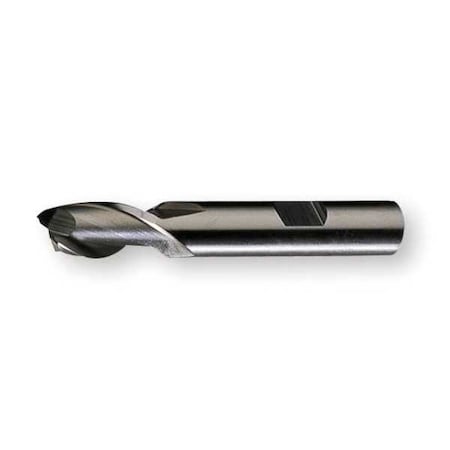 CLEVELAND 2-Flute HSS Square Single End Mill Cleveland HG-2 Bright 1"x3/4"x1-1/2"x4-1/8" C41642