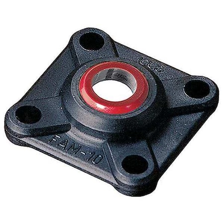 Igus 4 Bolt Flng Brg, Spherical Plain, 1in Bore EFSI-16 R