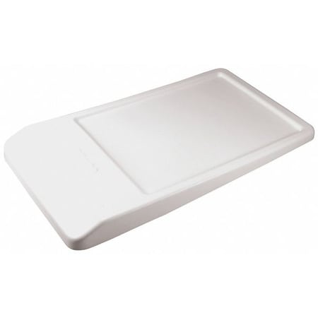 Zoro Select Hopper Lid, White, 55-1/2x31 In 69025