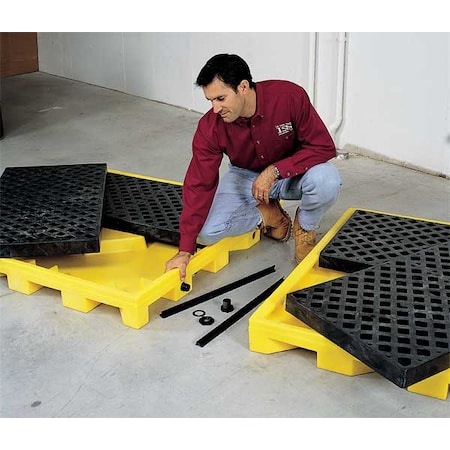 Ultratech Bulkhead Fitting, 1 In. W, Polypropylene 1073