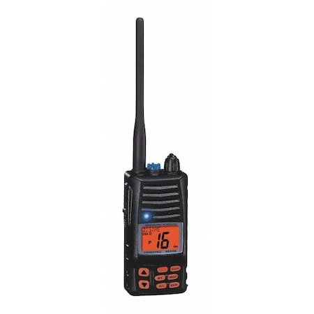 Standard Horizon Marine Two Way Radio, 5 Watts, 40 Channels HX370SAS