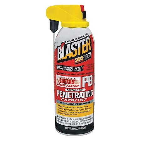 Blaster Penetrating Lubricant, PB Blaster, Aerosol Can 11 oz, 20